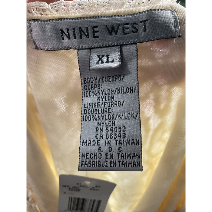 Nine West Beige Plus-Size Tank