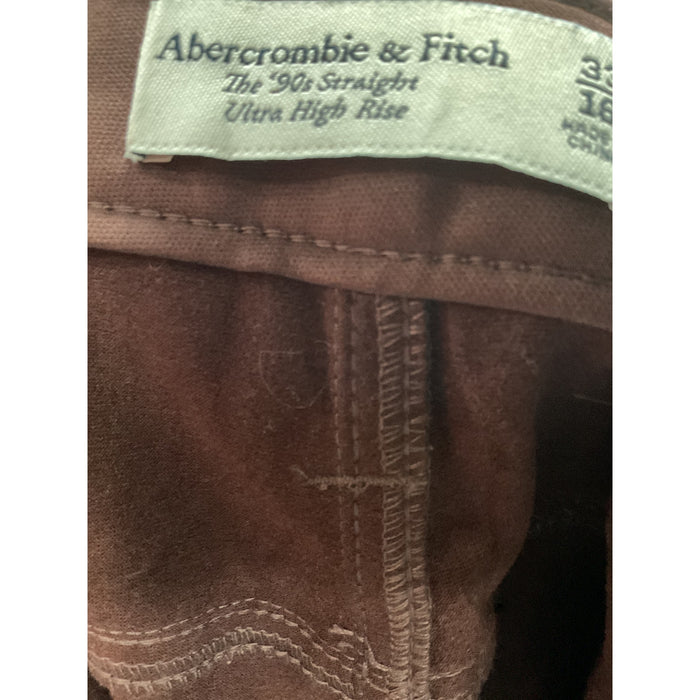 Abercrombie & Fitch Brown Ankle Pants - Women's Size 16