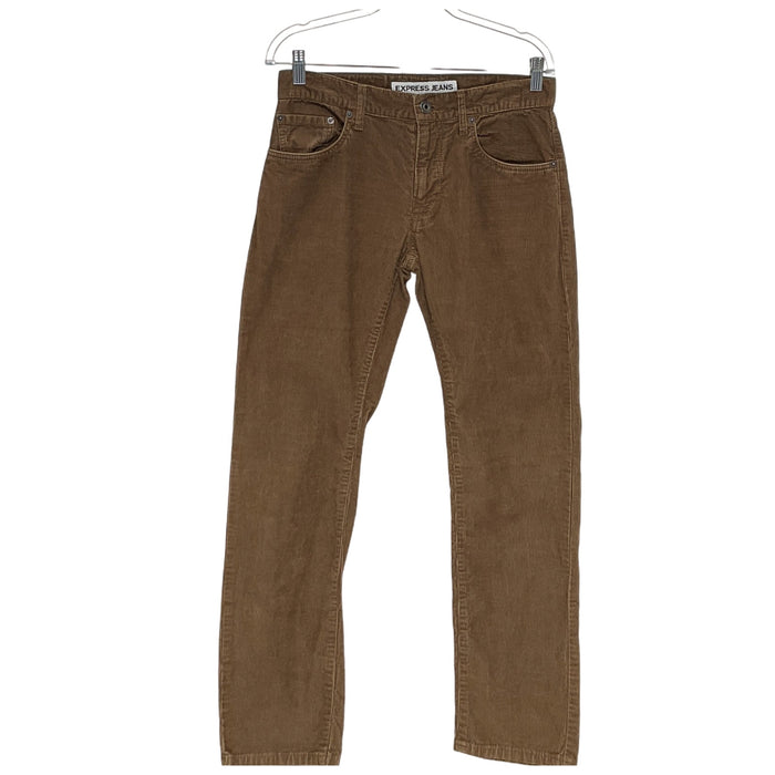 Express Men's Brown Ankle Pants