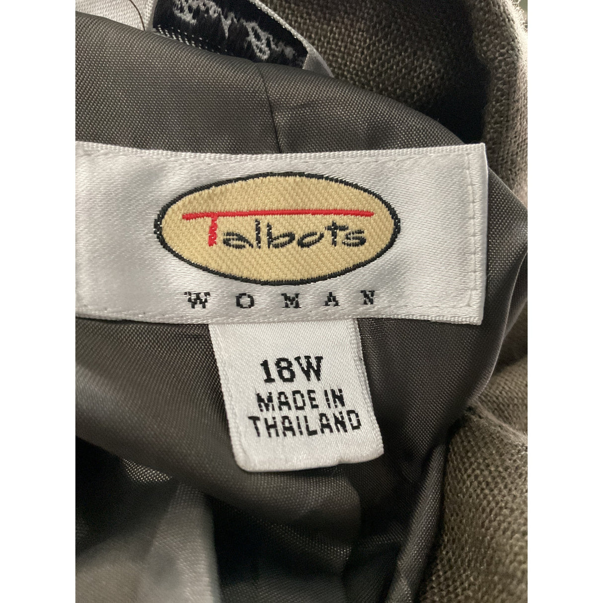 Talbots Green Linen Blazer - Women's 18W