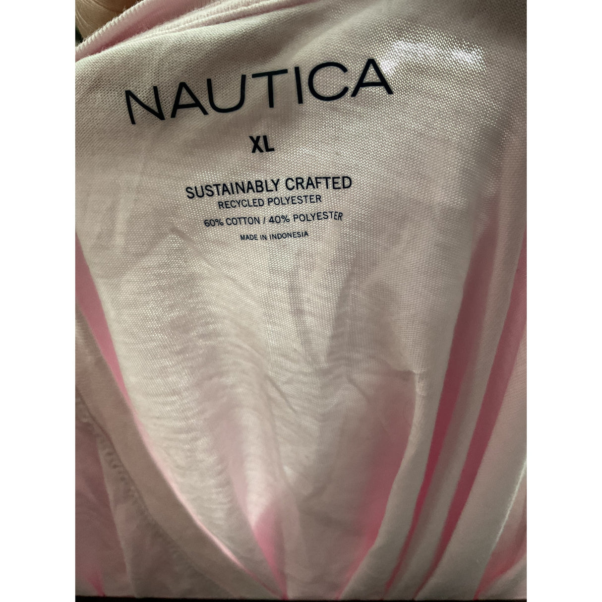 Nautica XL Pink Cotton Blouse