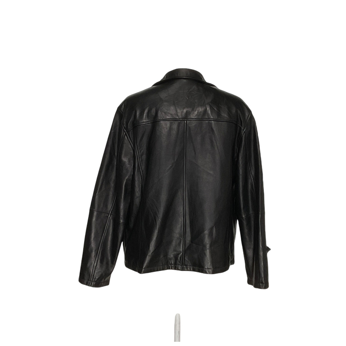 Jos. A. Bank Black Leather Jacket XL