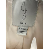 JOIE White Women's XS Overcoat