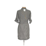 Calvin Klein Midi Shirt Dress - Gray