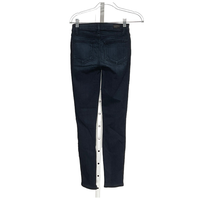 Paige Ankle Jeans - Blue, Size 24