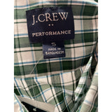 J. Crew Green Button-Up Shirt