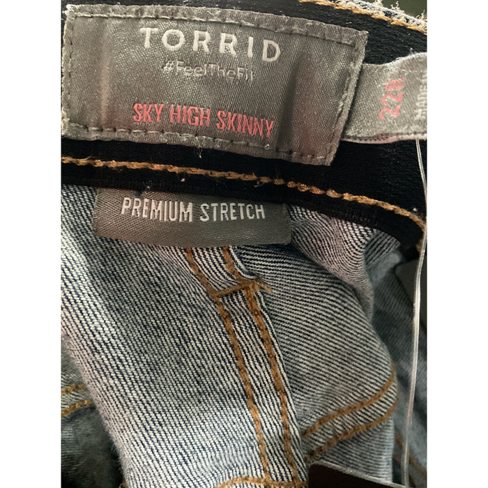 TORRID Blue Ankle Jeans - Women's Size 22