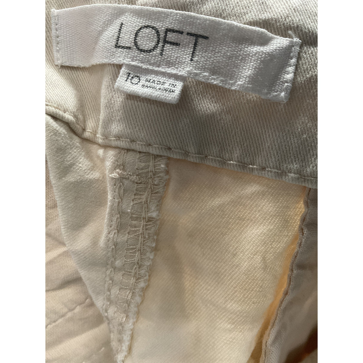 LOFT Beige Sailor Shorts