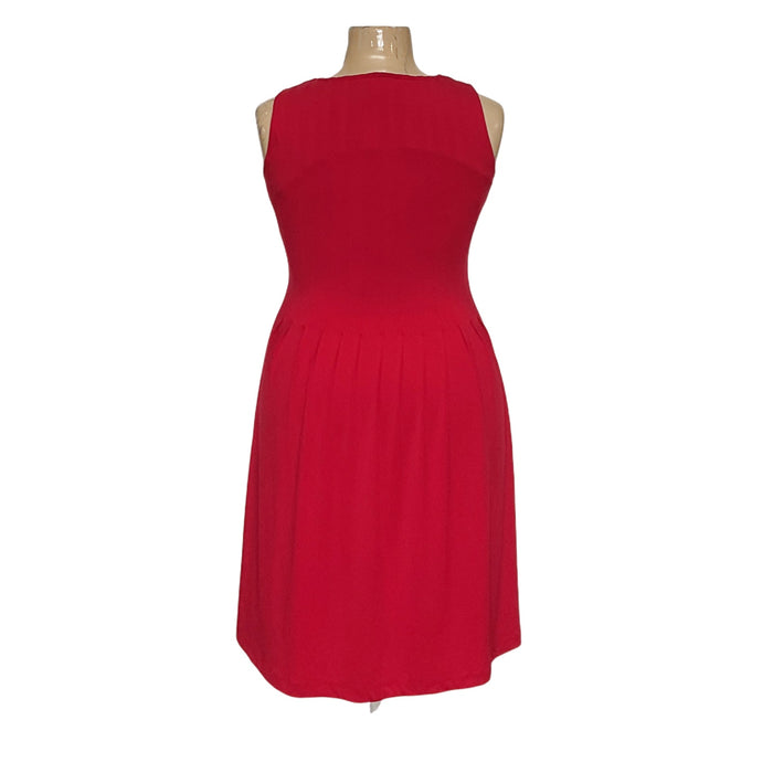 Talbots Red A-Line Dress - Size 12