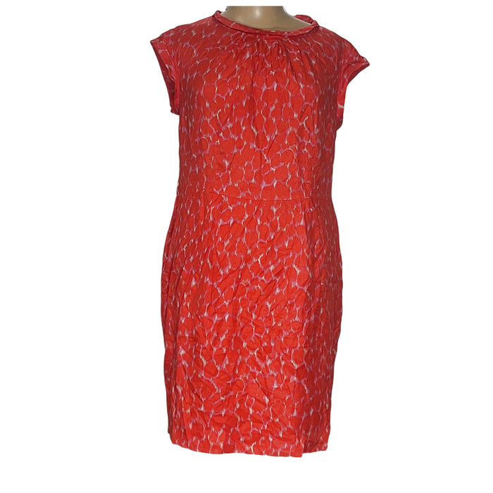 Boden Shift Dress, Orange, Size 16R