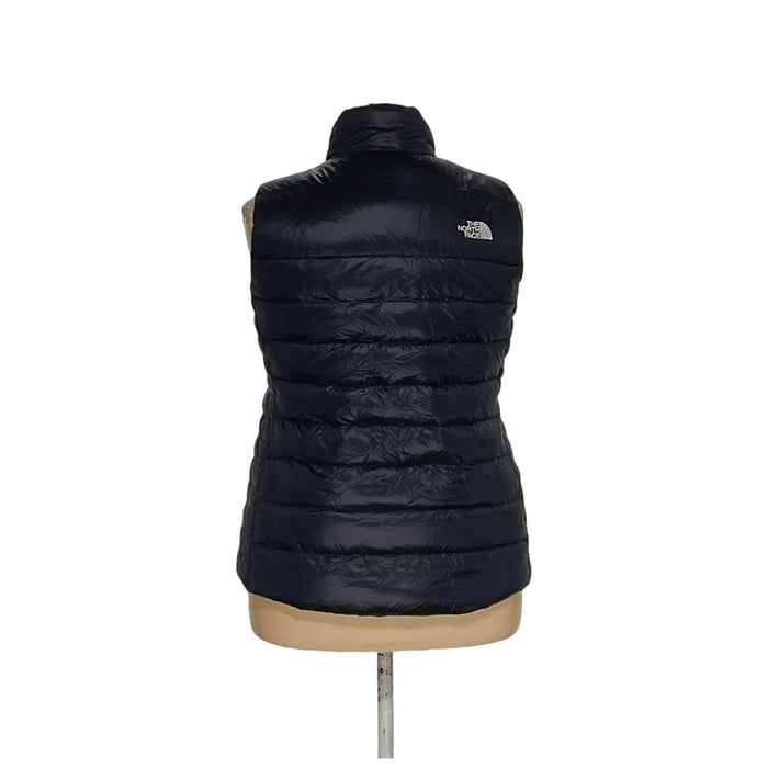 Blue North Face Quilted Vest XL