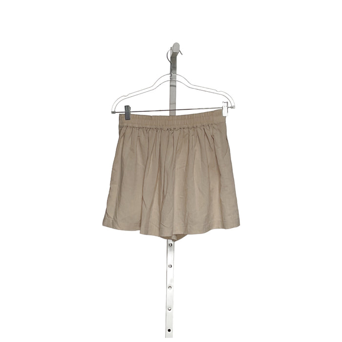 Aqua Beige Sailor Shorts - Women's L