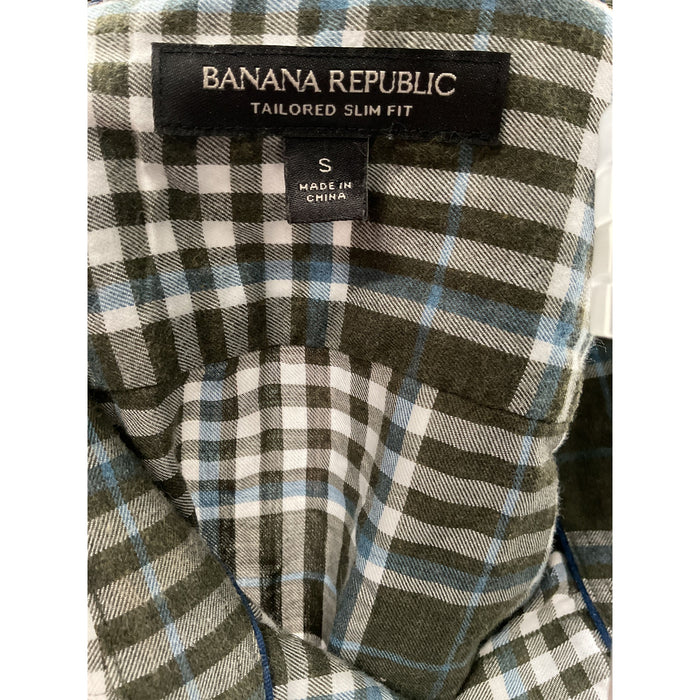 Banana Republic Men's Multicolor Button-Up Shirt