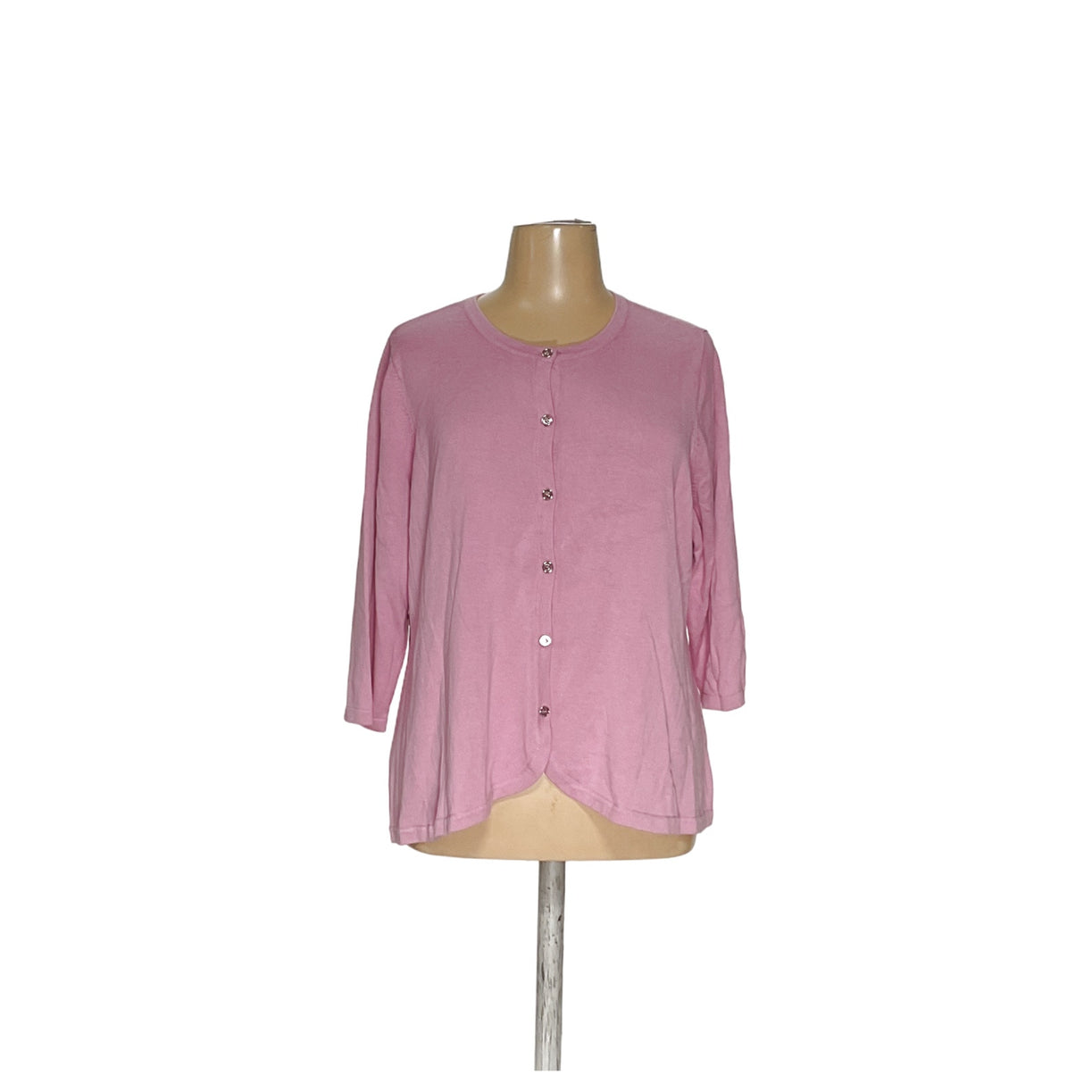 Isaac Mizrahi Pink Cardigan - Women's 2X