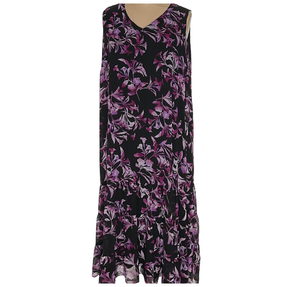 Catherines Multicolor Shift Dress in 3XWP