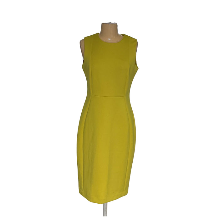 Calvin Klein Green A-Line Dress - Size 6