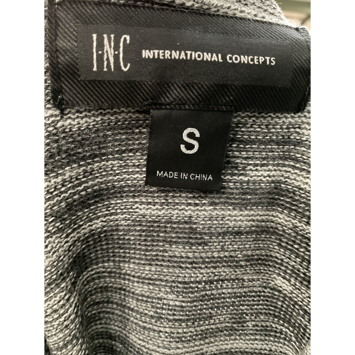 INC International Concepts Men's Gray Hoodie - Size S