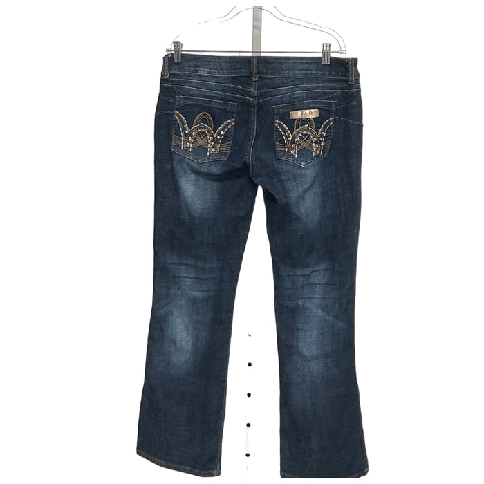 Wrangler Blue Women's Ankle Jeans - Size 14