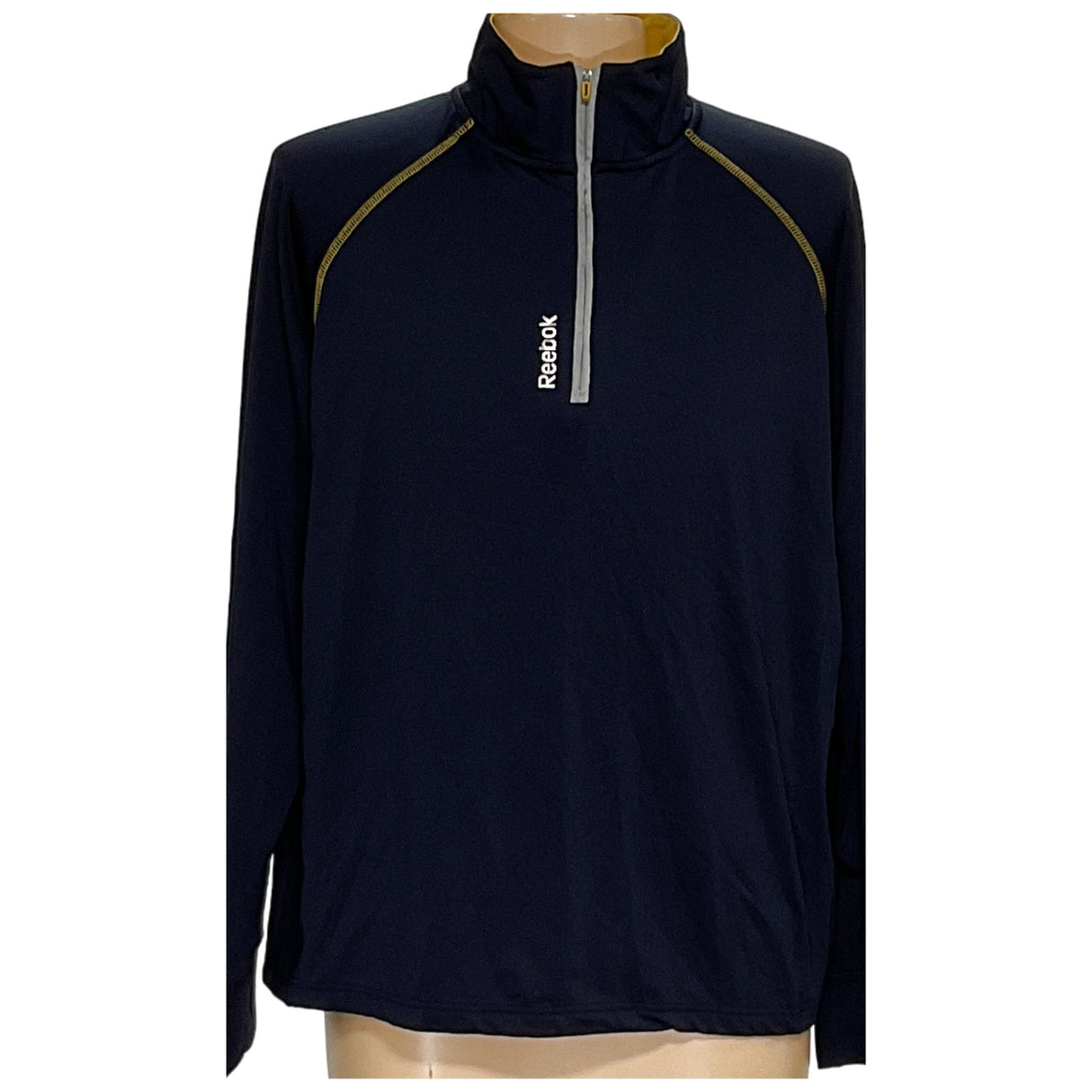 Reebok Men's Blue Pullover Sweatshirt, Size L