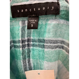 Sanctuary Multicolor Cotton Button-Up Top