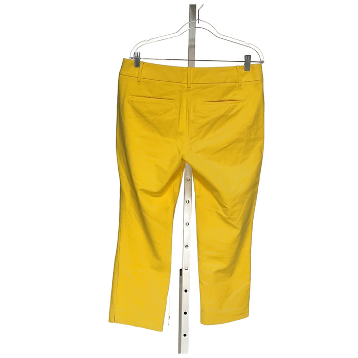 LOFT Yellow Ankle Pants - Women's Size 8