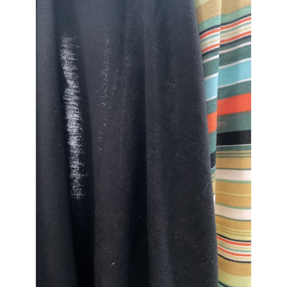 Lularoe Black Striped Spring/Fall Blouse XL