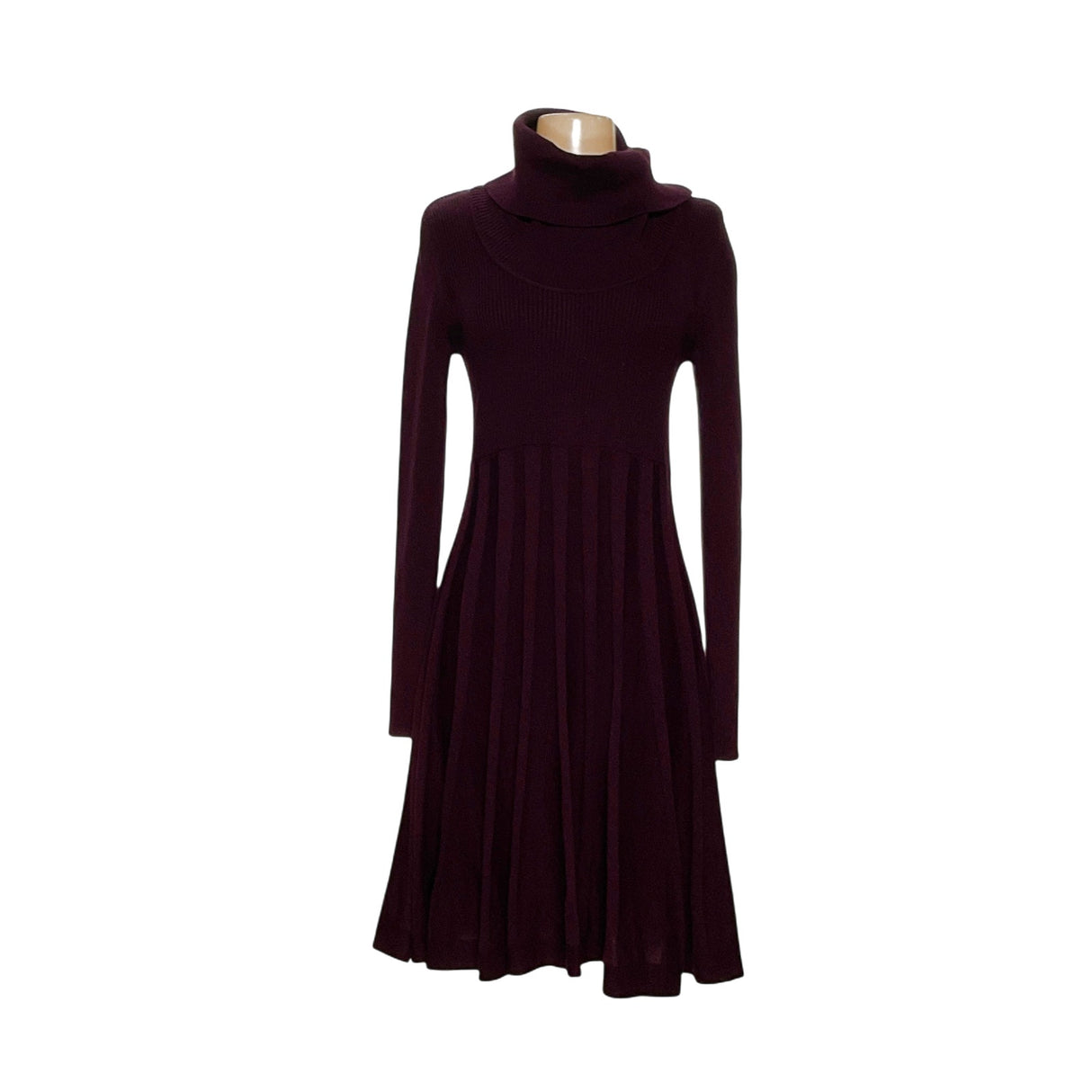 Calvin Klein Purple Sweater Dress