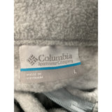 Columbia Gray Full Zip Fleece Sweater