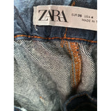 Zara Blue Ankle Jeans