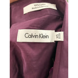 Calvin Klein Purple Dress Shirt 16.5