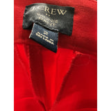 J. Crew Red Ankle Pants Size 2