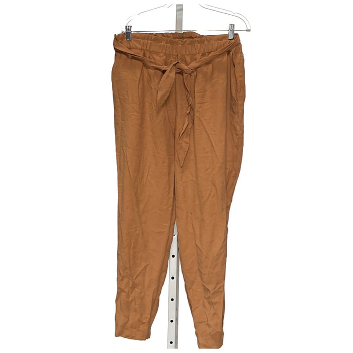 BCBGeneration Brown Ankle Pants, Size L