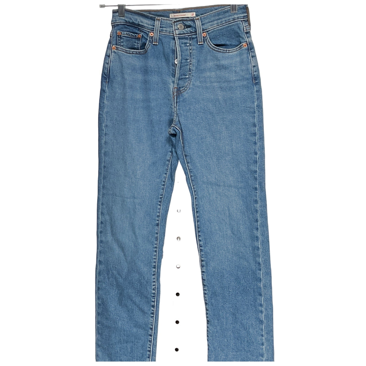 Levi's Blue Ankle Jeans