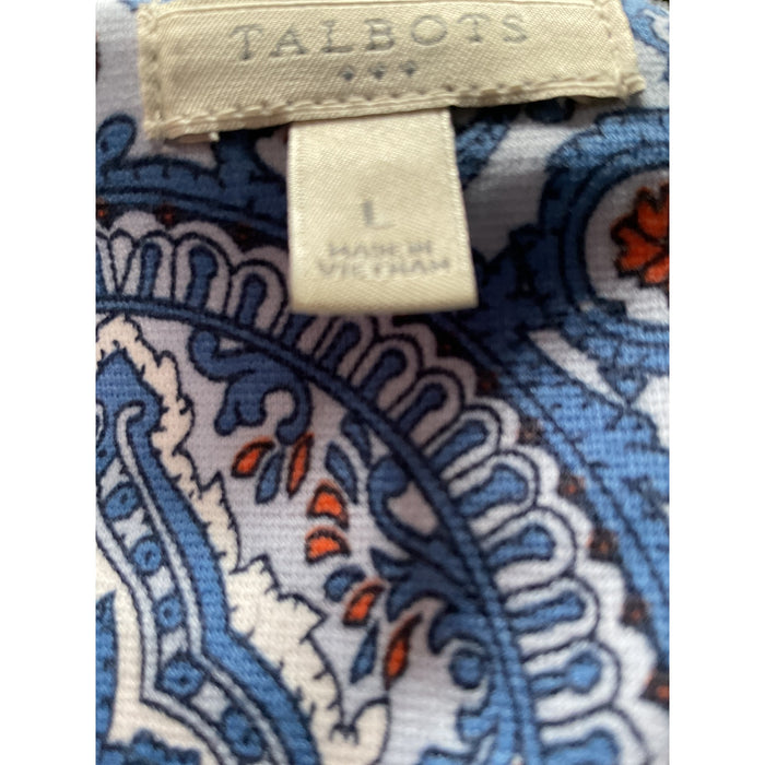 Talbots Blue A-Line Dress - Women's L