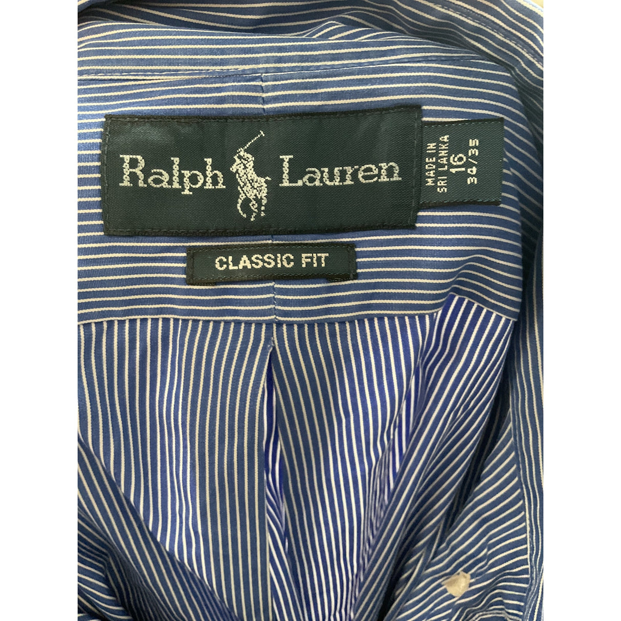 Ralph Lauren Blue Men's Casual Button-Down Shirt