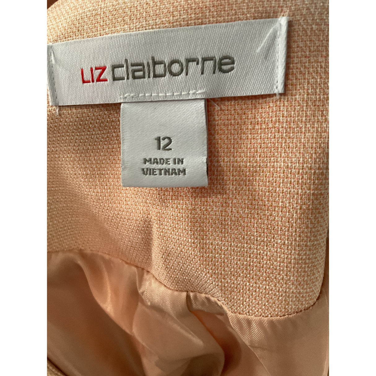 Liz Claiborne Orange Blazer - Women's Size 12