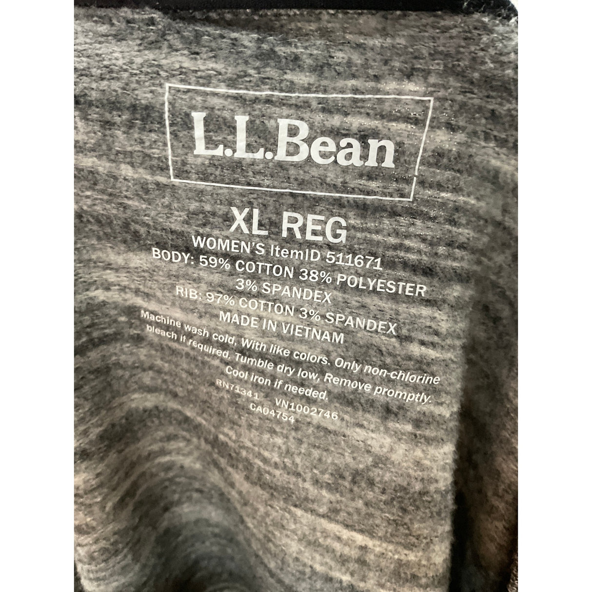 L.L. BEAN Women's XL Multicolor Pullover Sweater