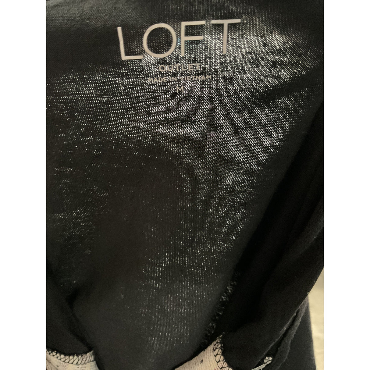 LOFT Black Blouse