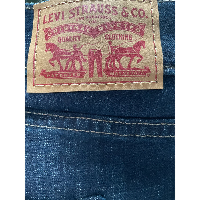 Levi's Blue Women's Plus Size Ankle Jeans - 20W