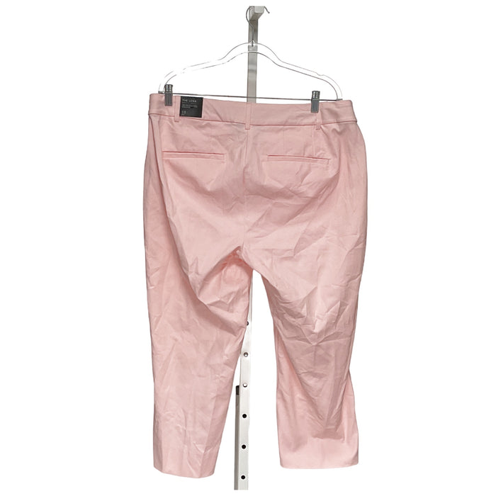 Lane Bryant Pink Capri Pants Size 18