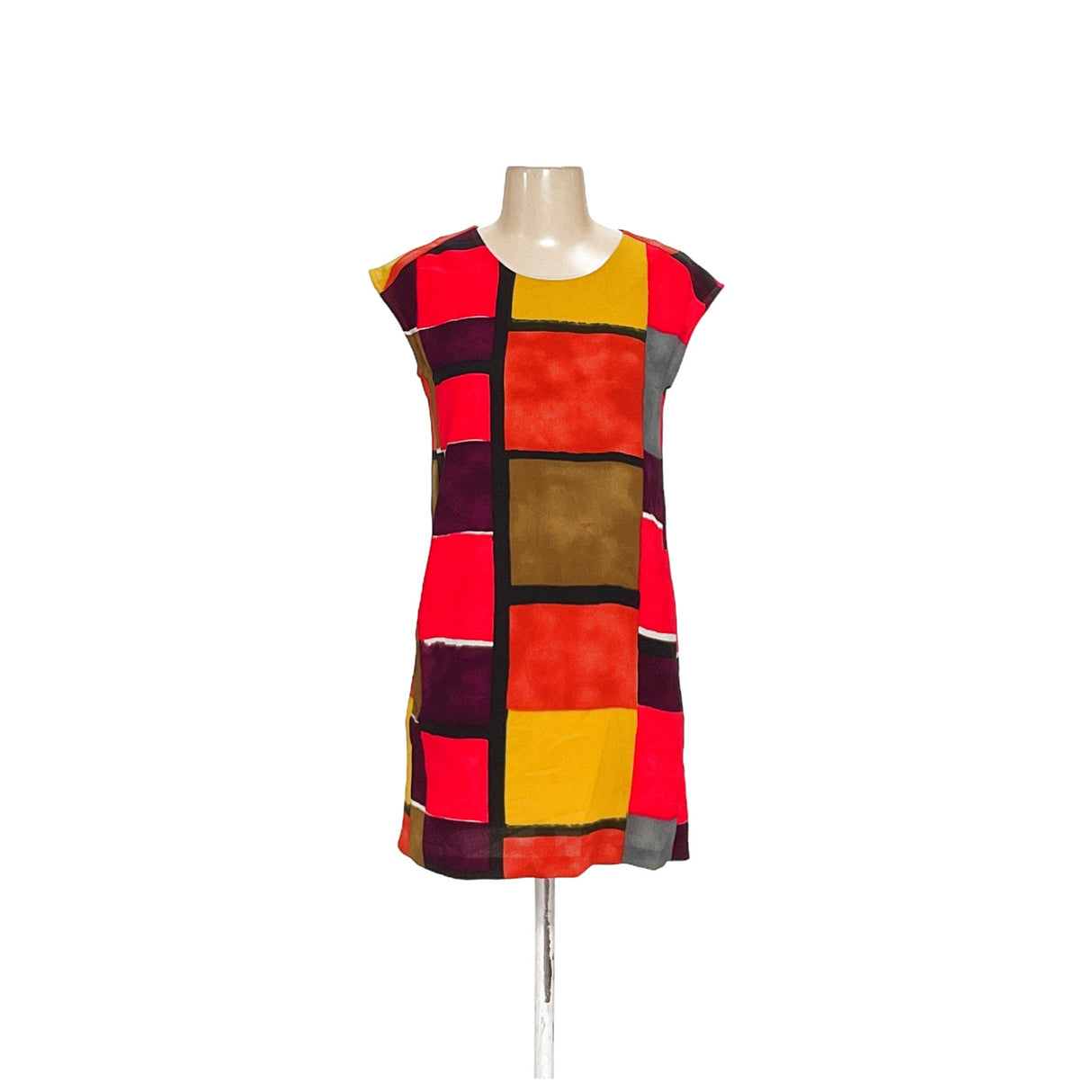 LOFT Multicolor Shift Dress, 00p