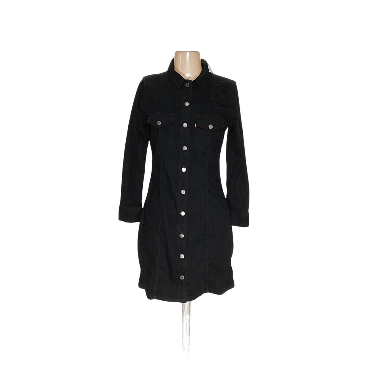 Levi's Black Shirt Dress - Women's S