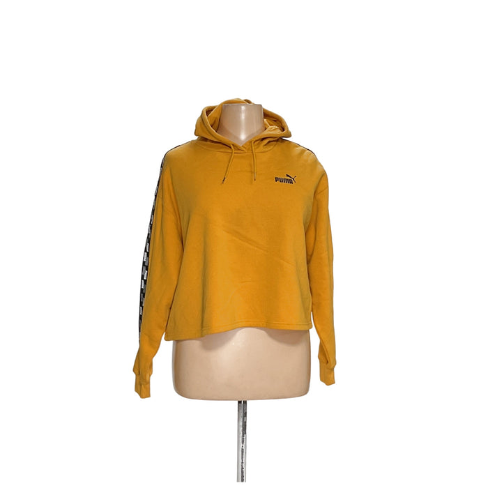 Puma Yellow Plus Size Hoodie for Women