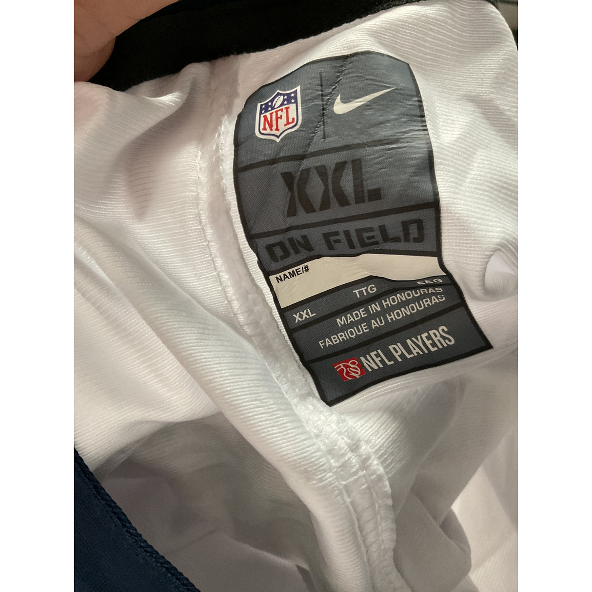 NFL Men's White Activewear Top - Size 2XL