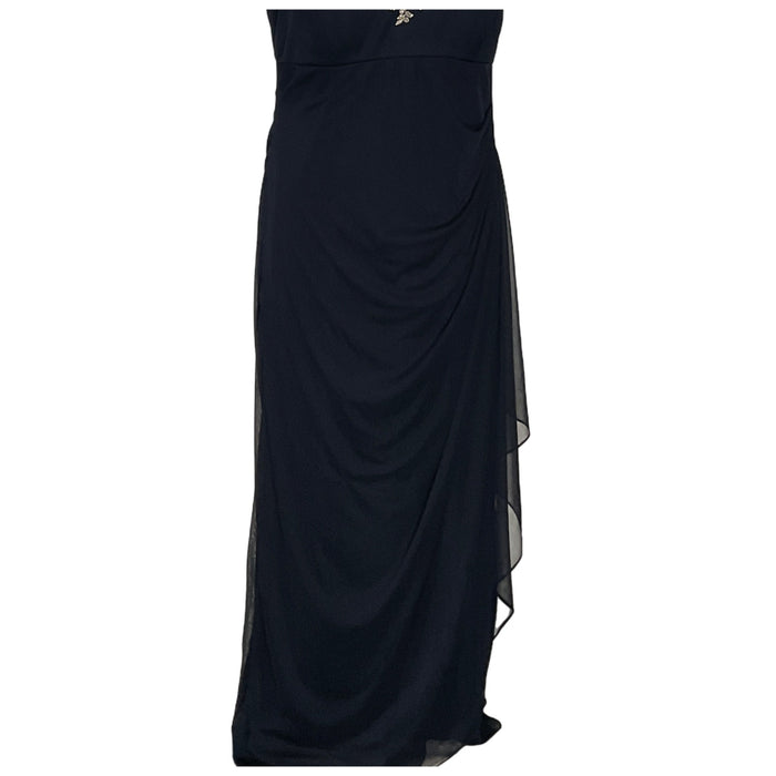 Xscape Blue 18W Shift Dress