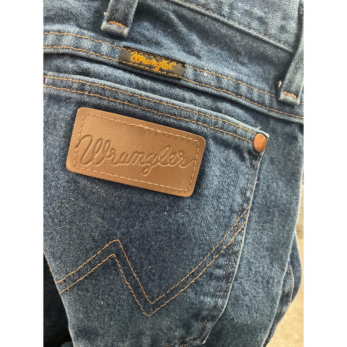 Wrangler Straight Jeans - Blue (36x32)