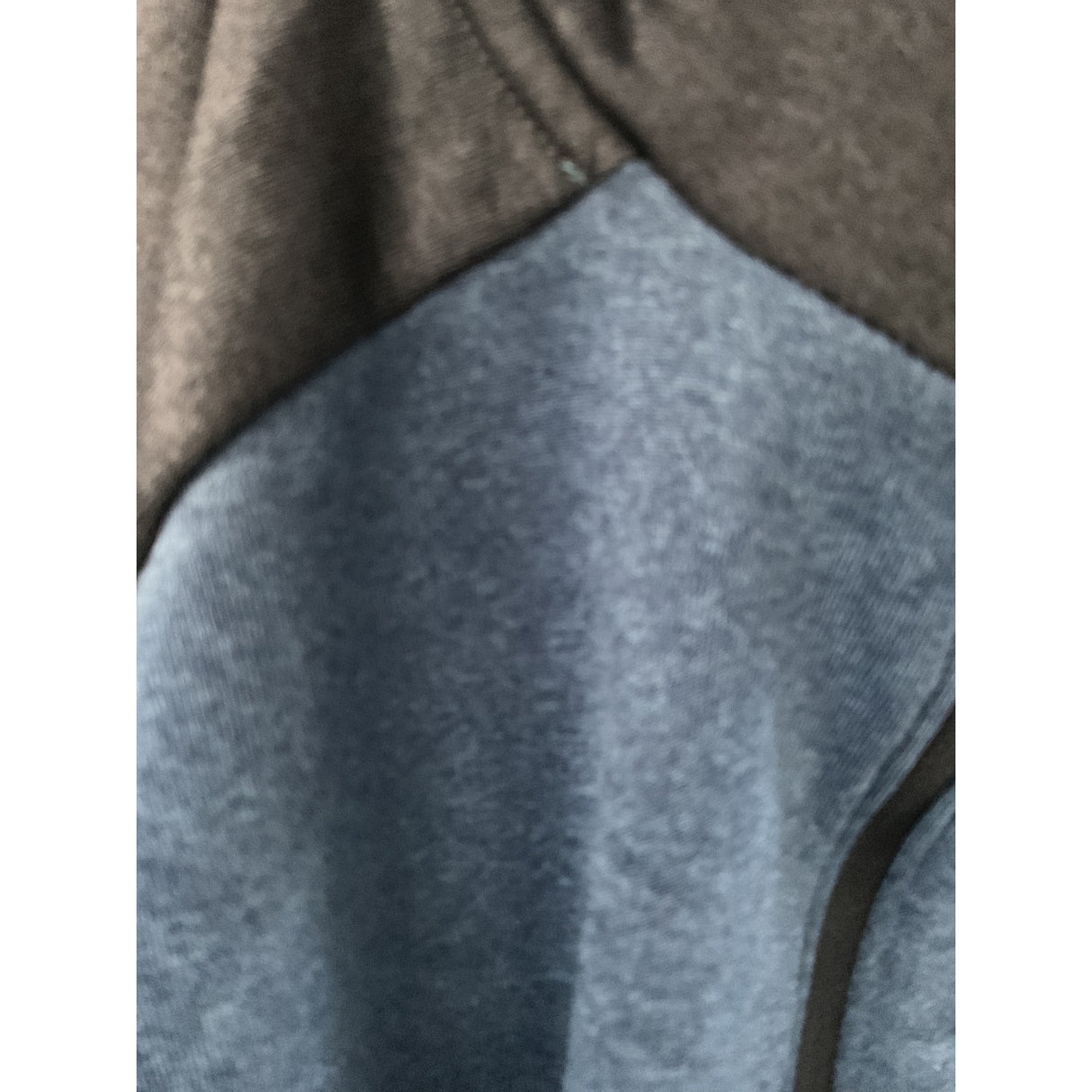 L.L. Bean Blue Henley Sweatshirt