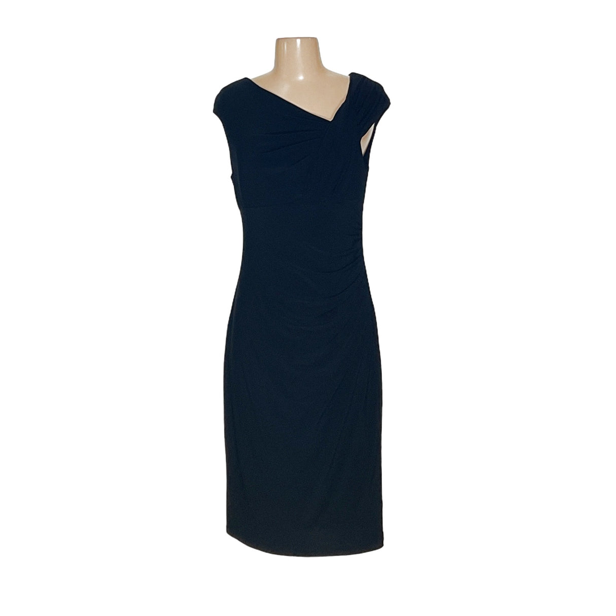 Lauren Ralph Lauren Black Midi Sheath Dress