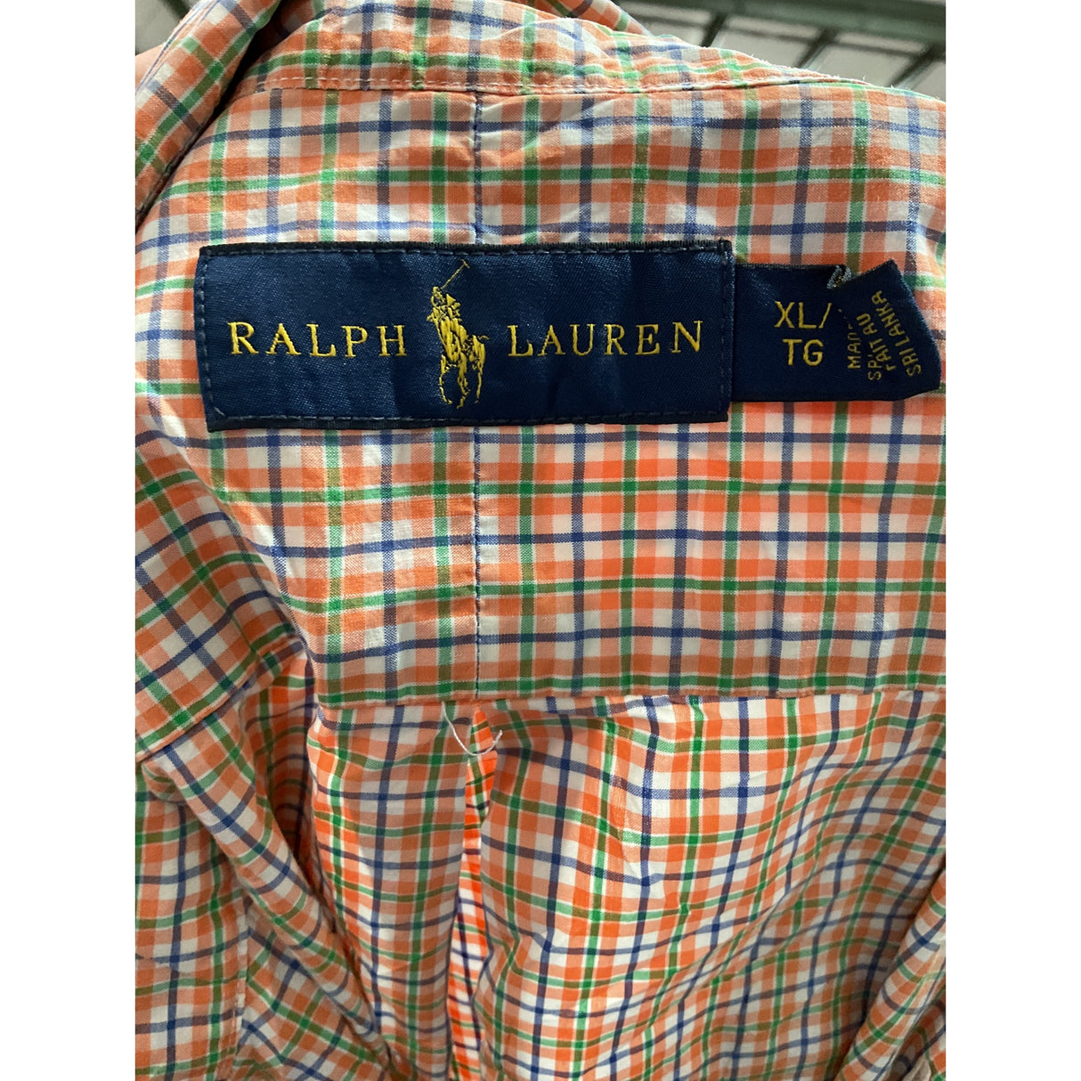 Ralph Lauren Men's Multi Button-Up Shirt XL