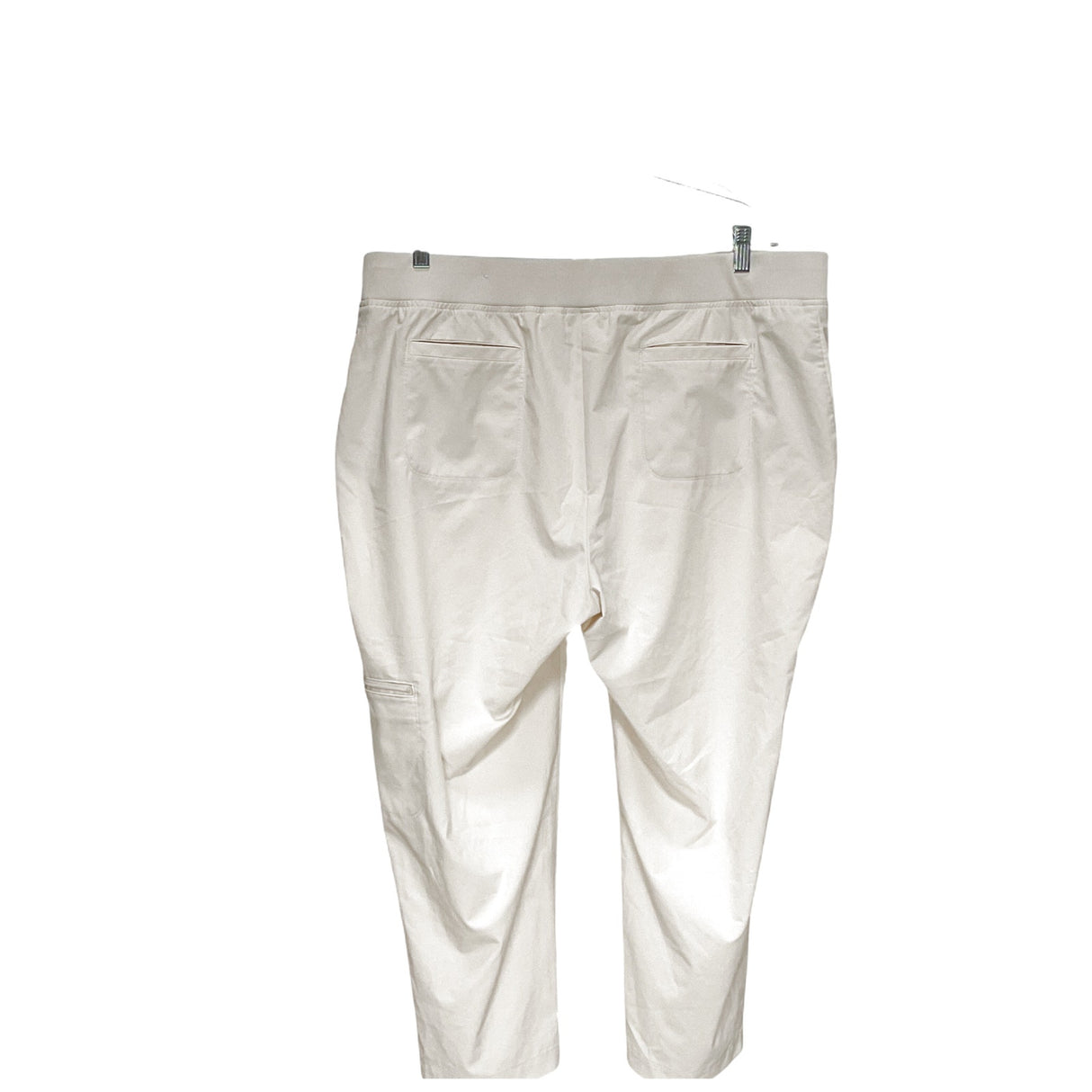 Chico's Cream Plus Size Cropped Pants